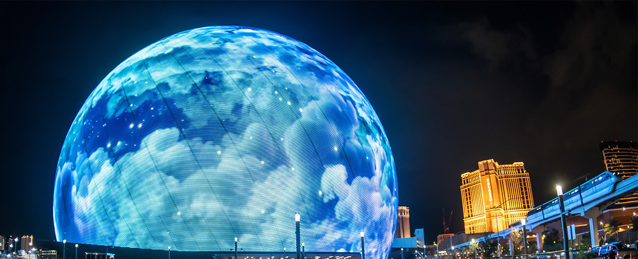 The Sphere entertainment venue designed by Populous uses Sika Emseal building expansion joints