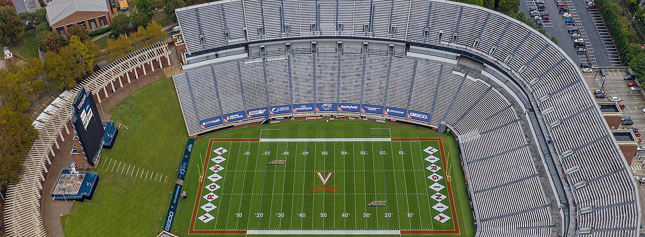 Stadium expansion joints at UVA Scott Stadium retrofitted using the Sika Emseal suite of expansion joint systems