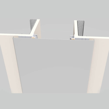 Wabo®SeismicCover WFI interior wall expansion joint coverplate system by Sika Emseal