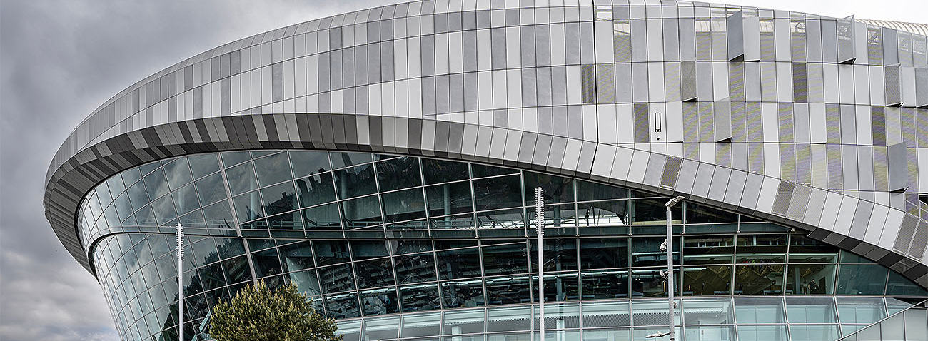 Stadium movement joints--fire rated and pick resistant at Tottenham Hotspur stadium