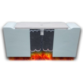 Interior Fire rated seismic expansion joint cover with flush installation SJS-FR-NB from Sika Emseal