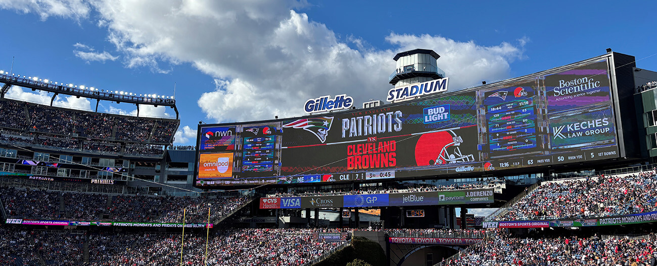 Stadium expansion joints a Gillette Stadium, Foxboro, MA