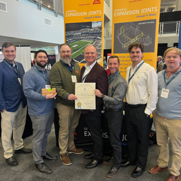 Sika Emseal Team with MA Manufacturing Award