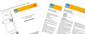 Expansion joint submittal package construction documents by Sika Emseal