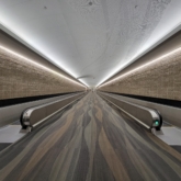 Moving walkway at Atlanta's Hartsfield-Jackson International Airport